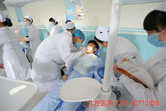 石家莊北方醫學中等專業學校口腔專業實訓課