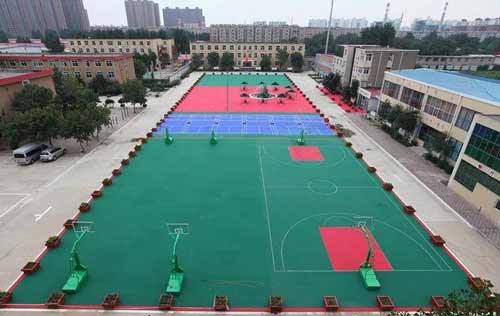 石家莊天使護士學校體育活動場地